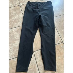 Yogalicious L Crop Ankle Basic Black Leggings Active Pants